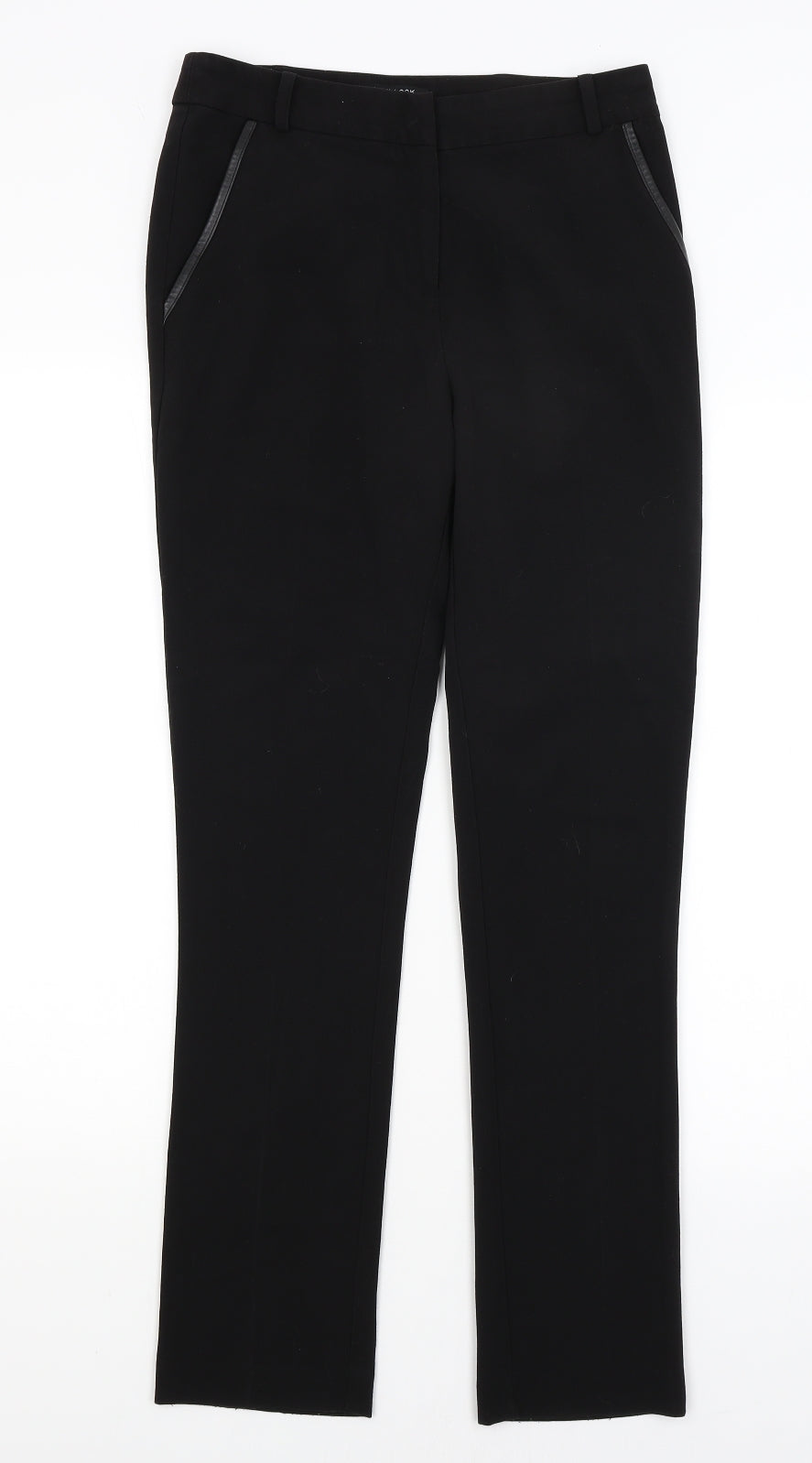 New Look Womens Black   Trousers  Size 14 L29 in