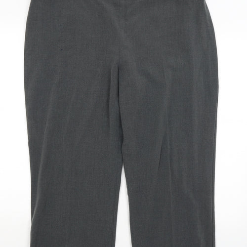 Simply Stockshop Womens Grey   Trousers  Size 20 L24 in