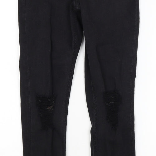 Topshop Mens Black   Skinny Jeans Size 26 in L27 in