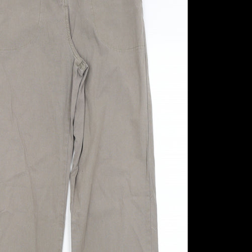 TU Womens Grey   Chino Trousers Size 10 L29.5 in