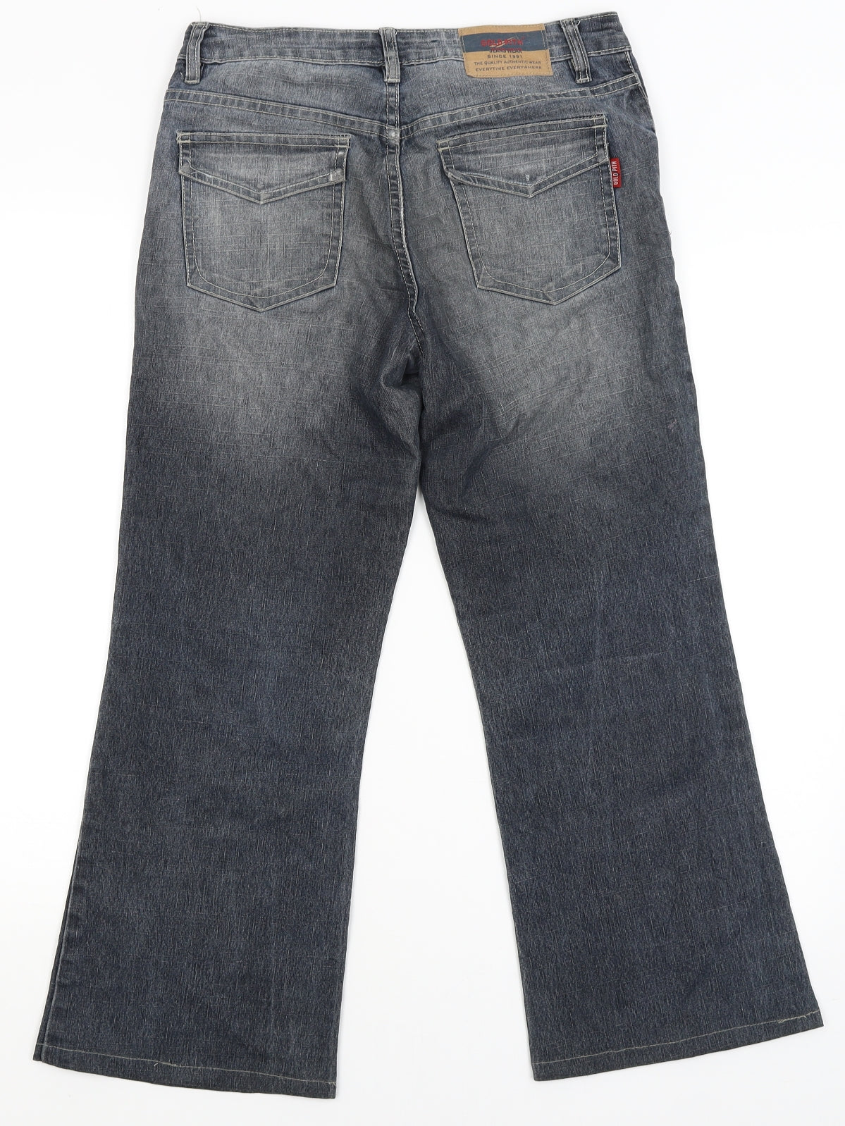 Gold Pith Mens Blue   Flared Jeans Size 28 in L25 in