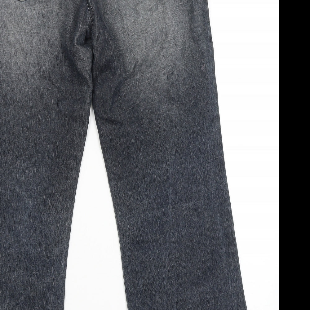 Gold Pith Mens Blue   Flared Jeans Size 28 in L25 in