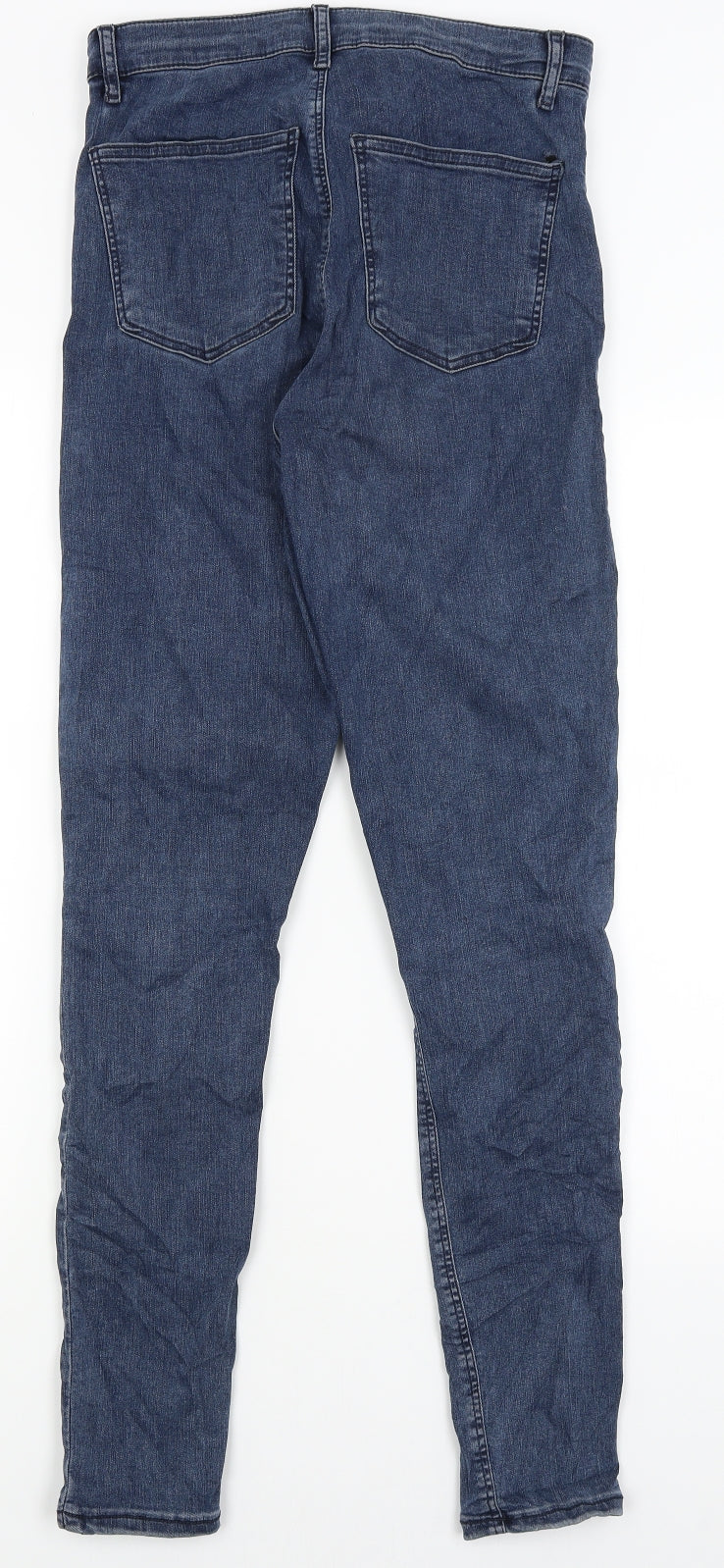 Topshop Mens Blue   Skinny Jeans Size 30 in L29 in