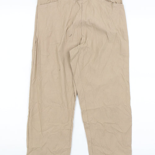 Emeliax Classics Womens Brown   Cropped Trousers Size S L21 in