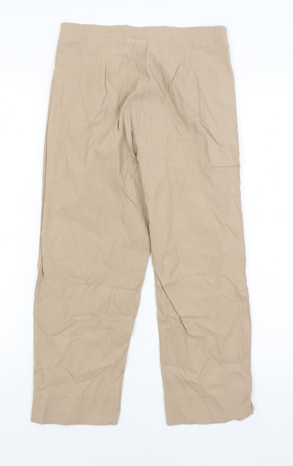 Emeliax Classics Womens Brown   Cropped Trousers Size S L21 in