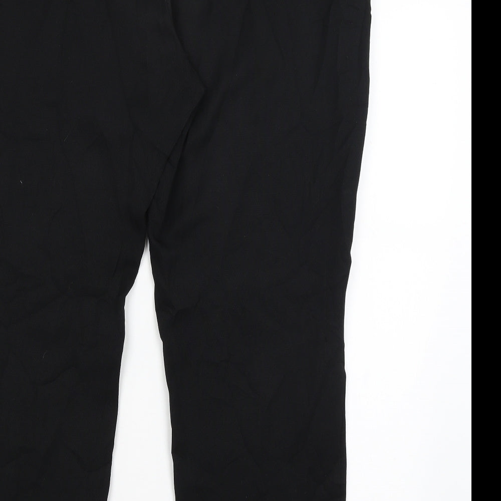 Very  Womens Black   Dress Pants Trousers Size 18 L28.5 in