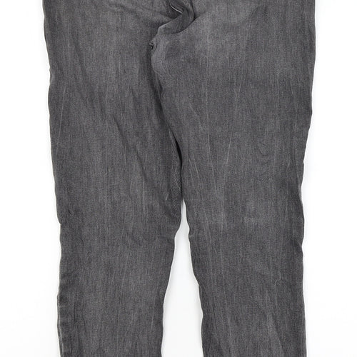 Denim Co Womens Grey   Skinny Jeans Size 14 L27 in