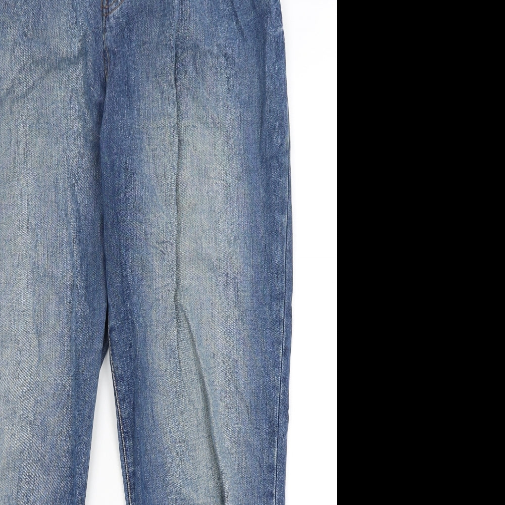 Bershka Mens Blue   Straight Jeans Size 32 in L29 in