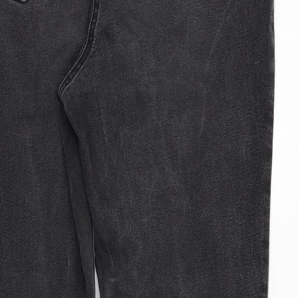 David Emanuel Womens Grey   Bootcut Jeans Size 16 L30 in