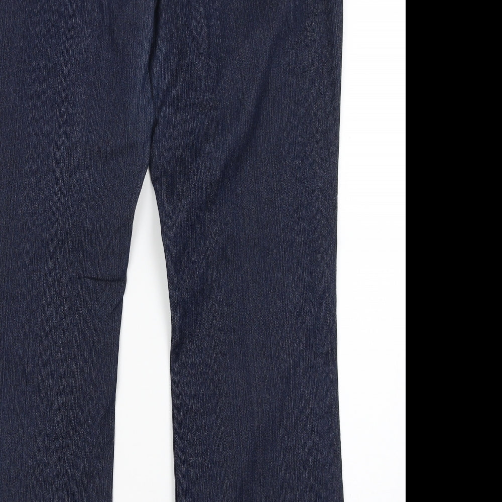 Debenhams Womens Blue   Bootcut Jeans Size 16 L30 in