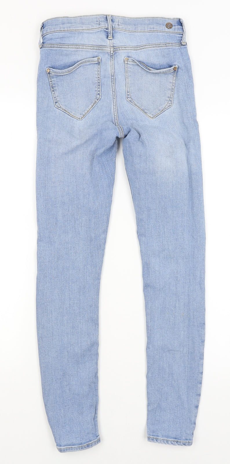 River Island Womens Blue   Skinny Jeans Size 8 L27 in