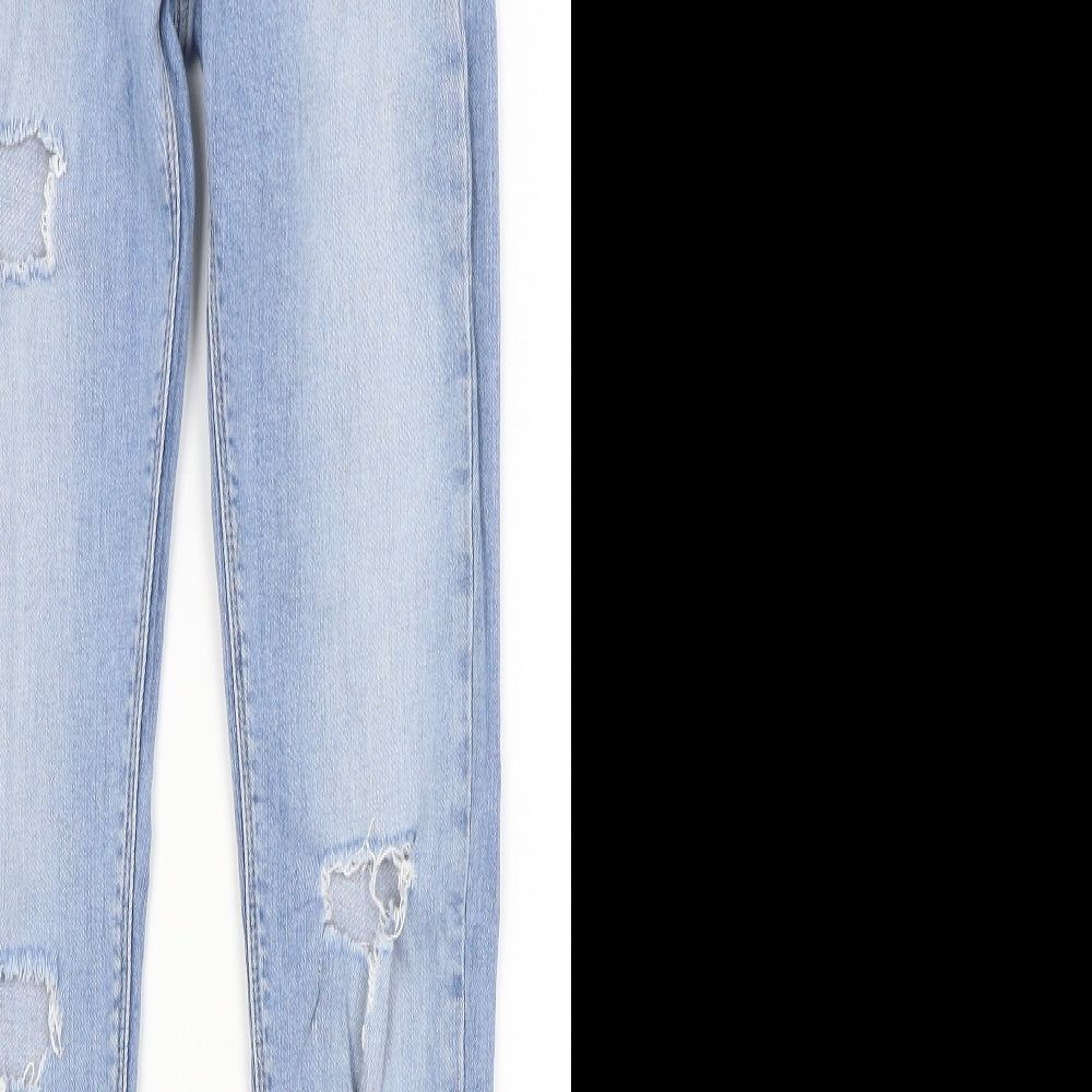 River Island Womens Blue   Skinny Jeans Size 8 L27 in