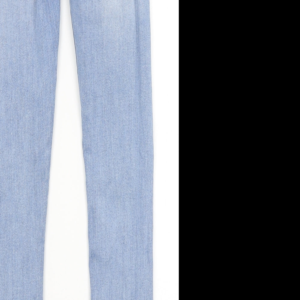 River Island Womens Blue   Skinny Jeans Size 8 L27 in