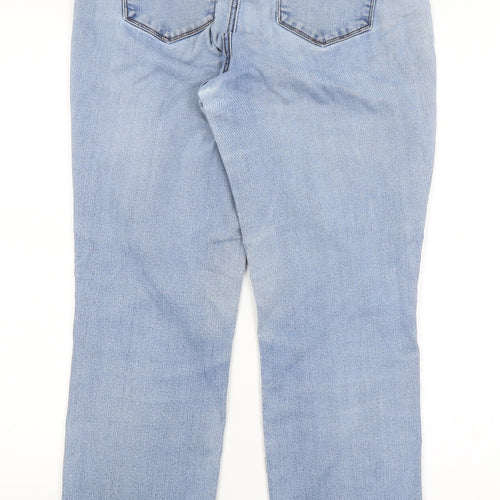 TU Womens Blue   Straight Jeans Size 12 L27 in
