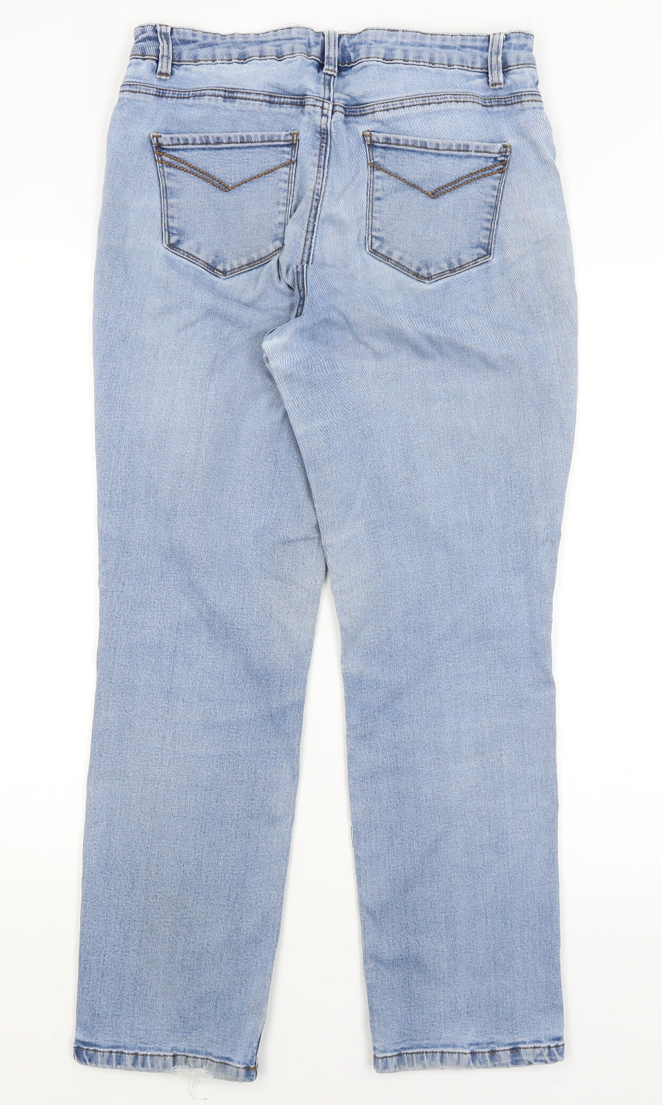 TU Womens Blue   Straight Jeans Size 12 L27 in