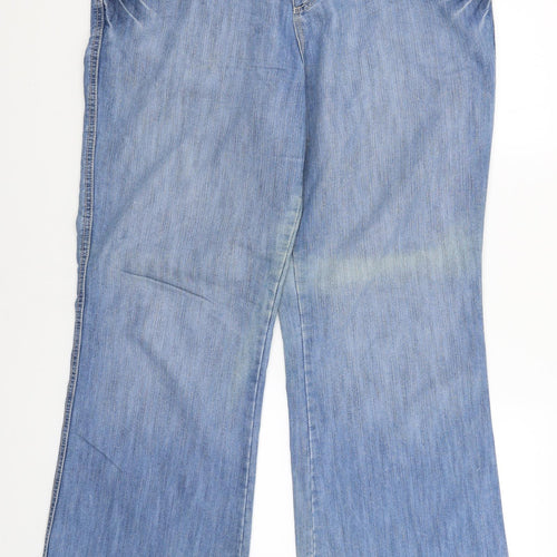 House of Denim  Womens Blue   Bootcut Jeans Size 18 L30 in