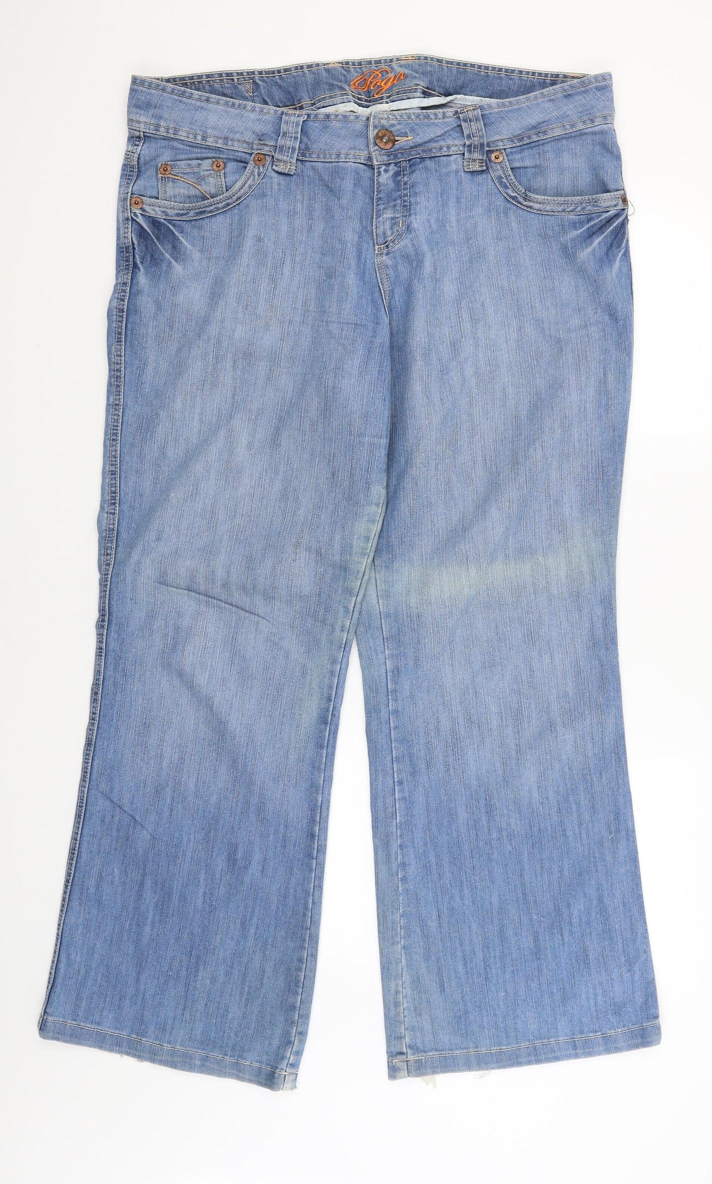 House of Denim  Womens Blue   Bootcut Jeans Size 18 L30 in