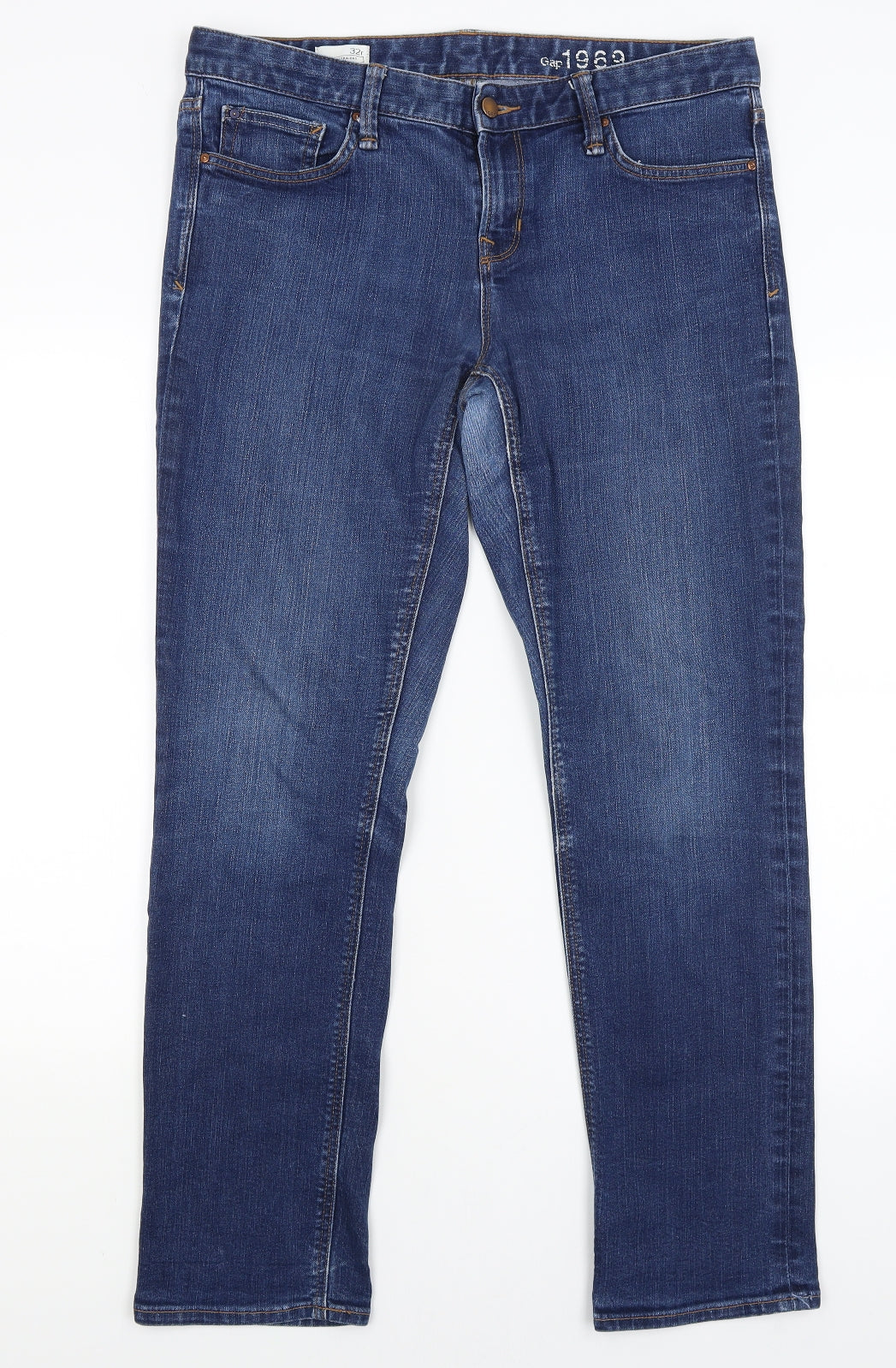 Gap Mens Blue   Straight Jeans Size 32 in L29 in