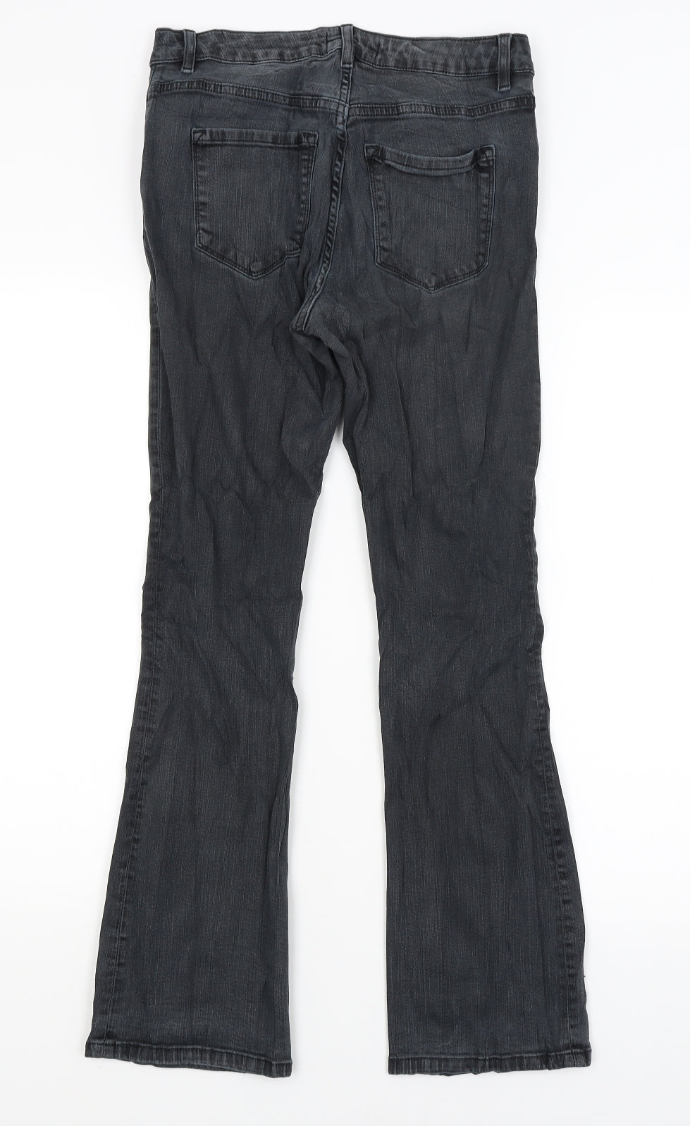 Gok for Tu Womens Black   Bootcut Jeans Size 12 L27.5 in