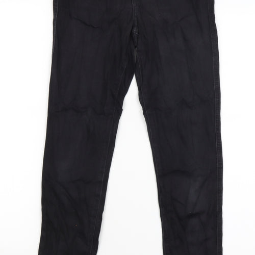 H&M Womens Black   Skinny Jeans Size 8 L28 in