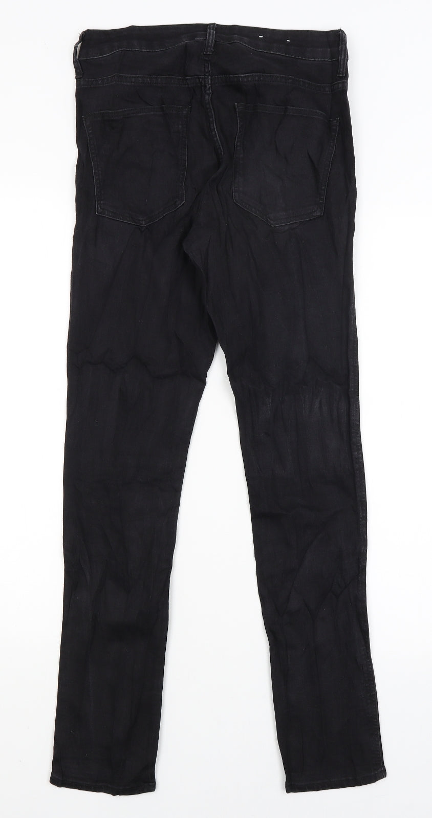 H&M Womens Black   Skinny Jeans Size 8 L28 in