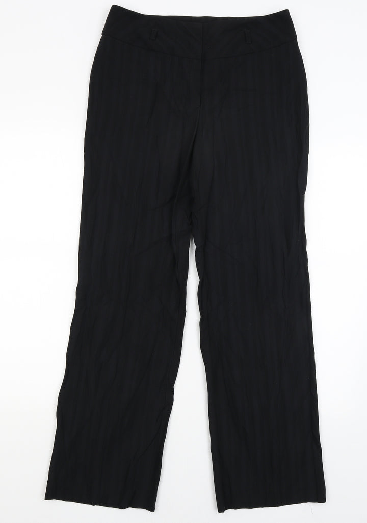 Principles Womens Black   Dress Pants Trousers Size 12 L30 in