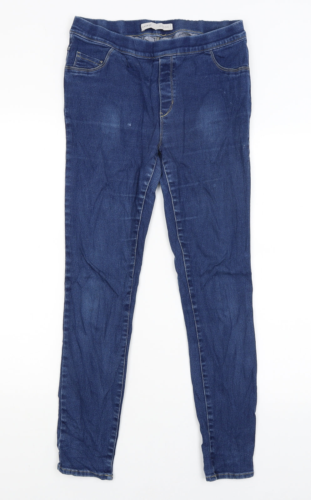 George Womens Blue   Jegging Jeans Size 12 L27.5 in