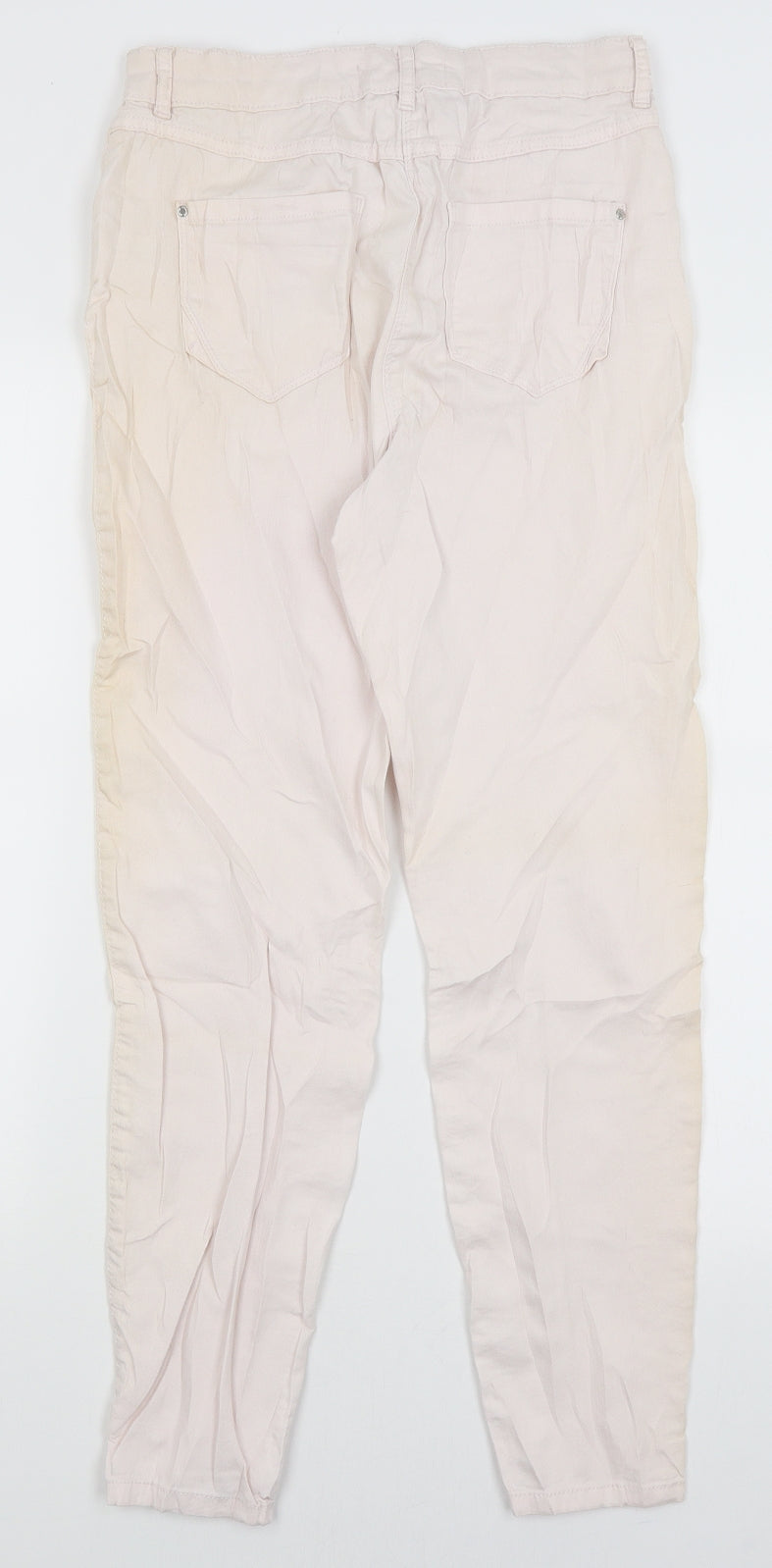 Papaya Womens Ivory   Skinny Jeans Size 10 L26 in