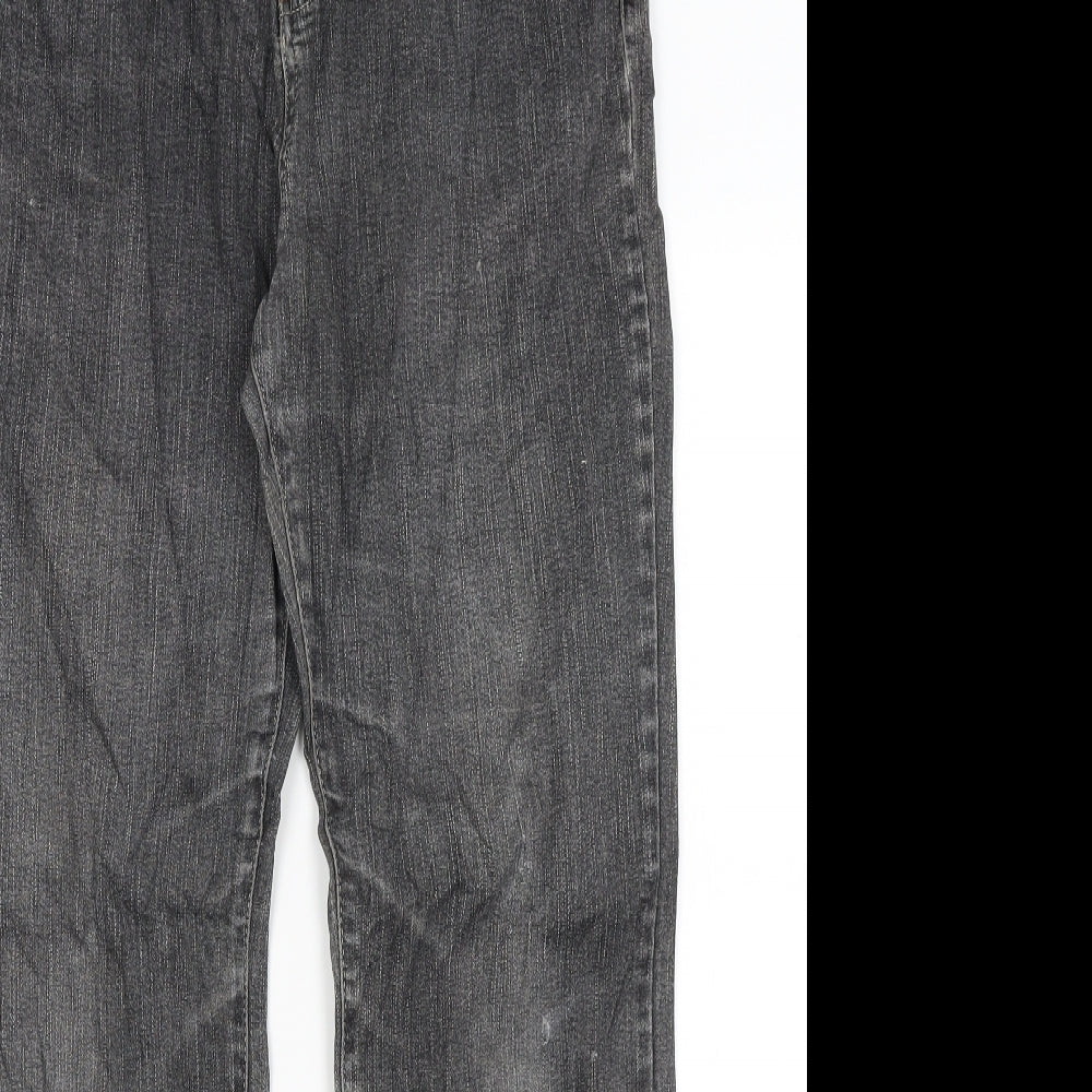Per Una Womens Grey   Bootcut Jeans Size 14 L29 in