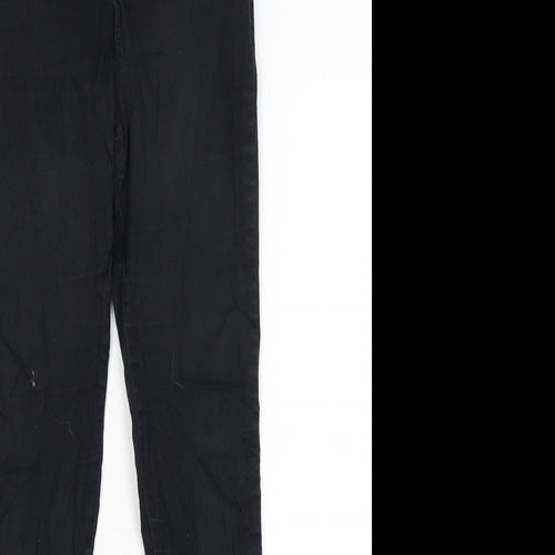 Denim Co Womens Black   Skinny Jeans Size 8 L28 in
