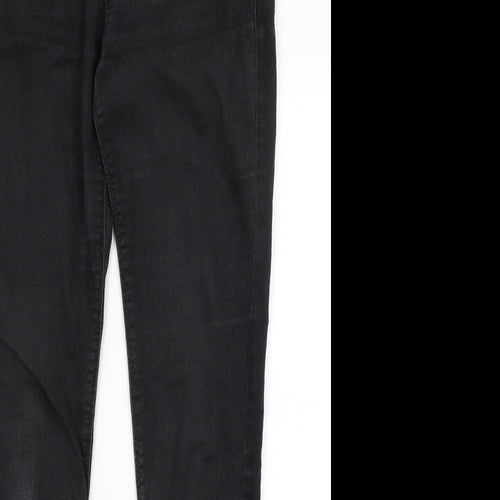 Denim Co Womens Black   Skinny Jeans Size 8 L29.5 in