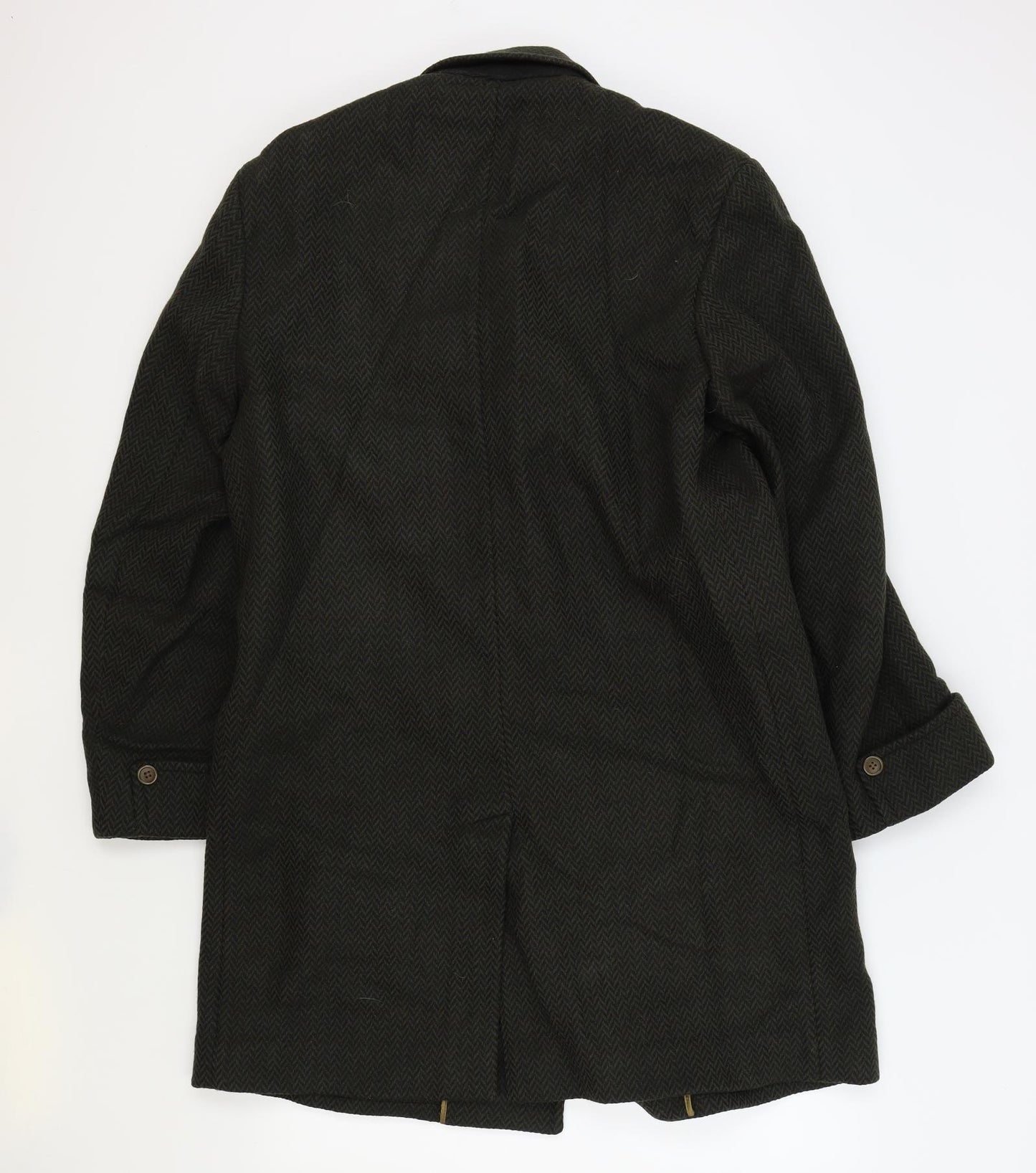 West of England Womens Green   Overcoat Coat Size 14
