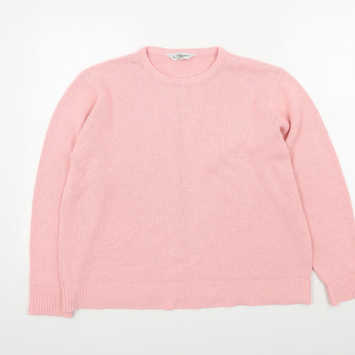 J.Frazer Womens Pink   Pullover Jumper Size 20