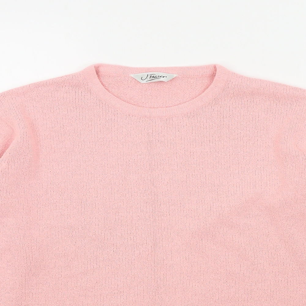 J.Frazer Womens Pink   Pullover Jumper Size 20