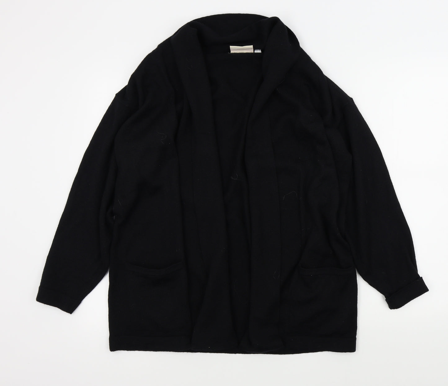 Signature Womens Black   Cardigan Jumper Size M