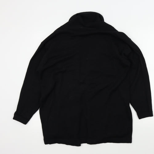 Signature Womens Black   Cardigan Jumper Size M