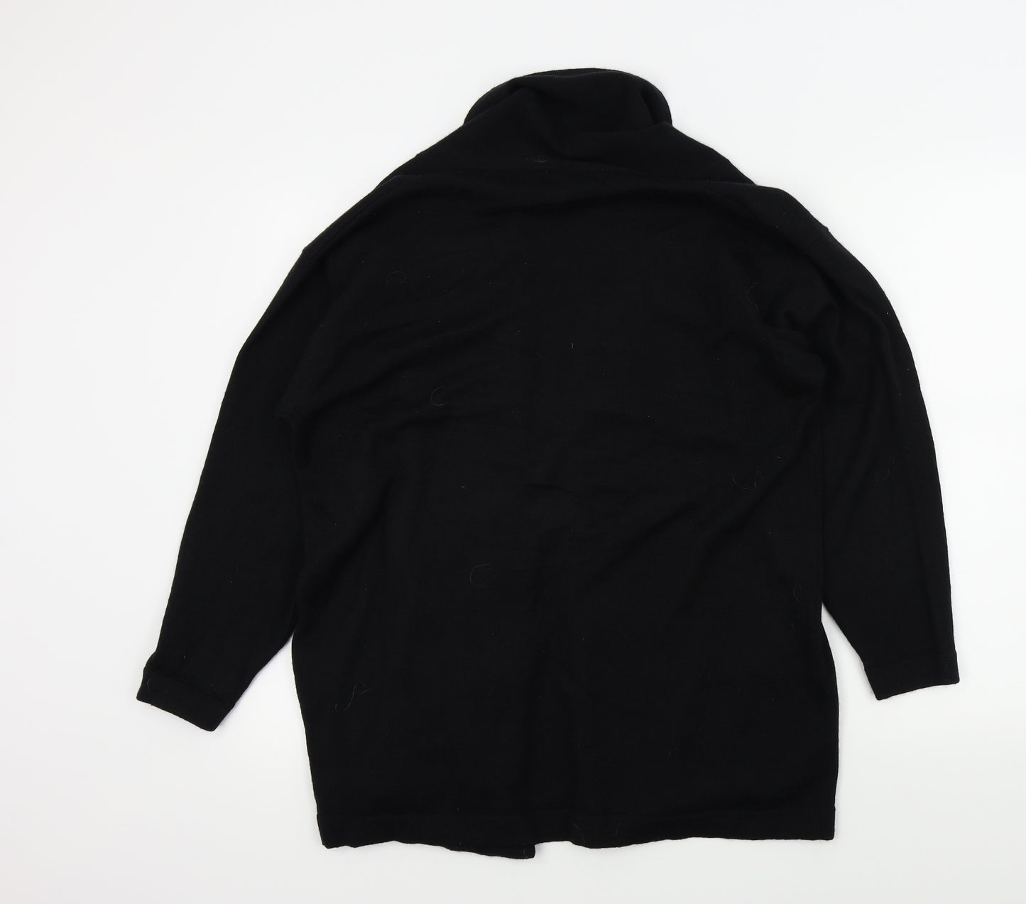 Signature Womens Black   Cardigan Jumper Size M