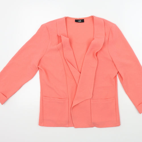 Wallis Womens Orange   Jacket  Size M
