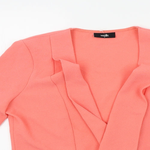 Wallis Womens Orange   Jacket  Size M