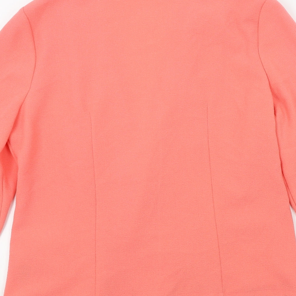 Wallis Womens Orange   Jacket  Size M