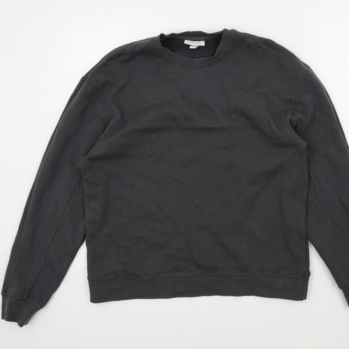 Topshop Mens Grey   Pullover Jumper Size M