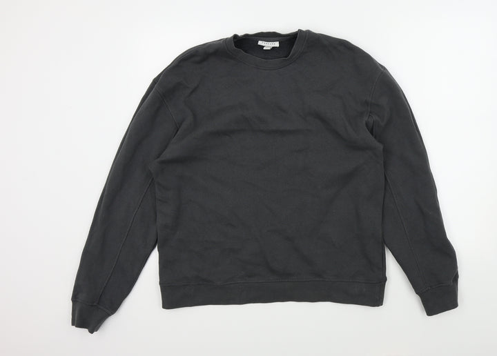 Topshop Mens Grey Pullover Jumper Size M