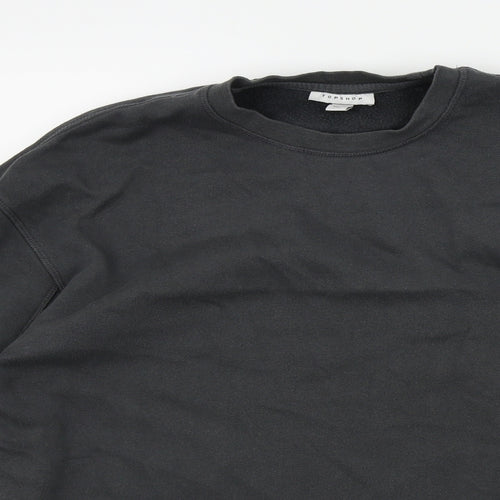 Topshop Mens Grey   Pullover Jumper Size M