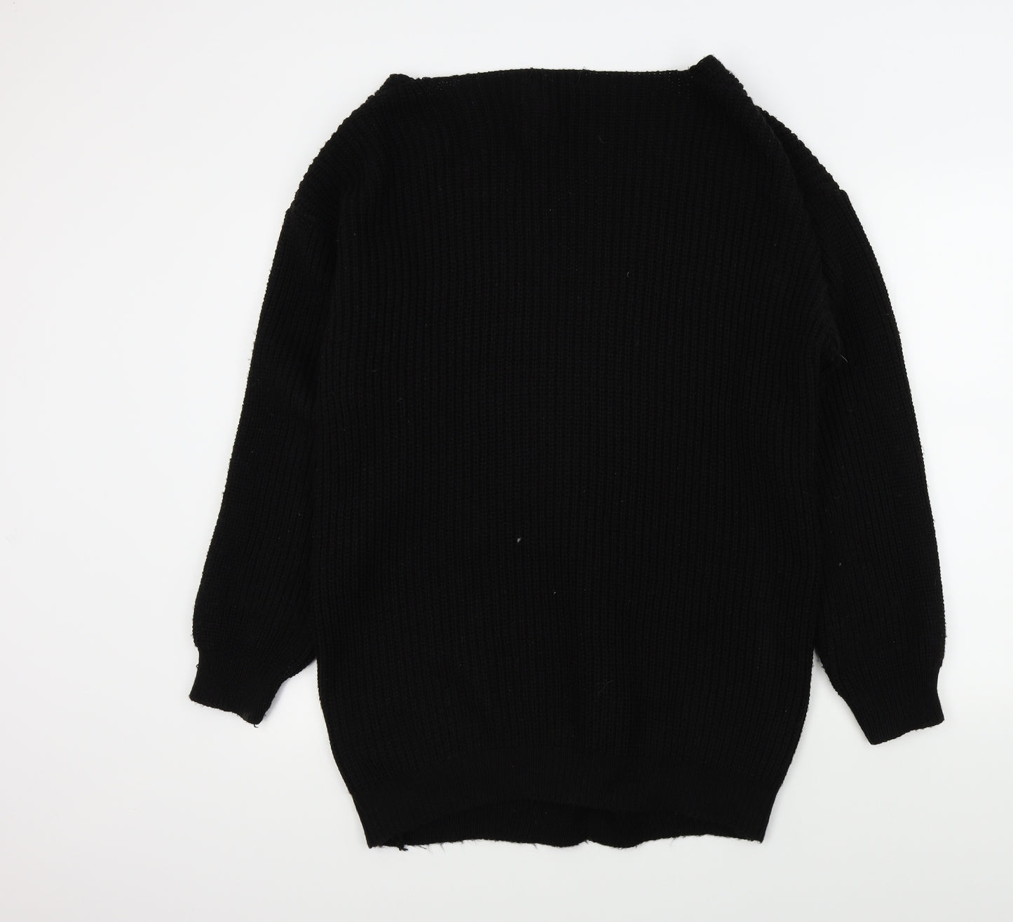 Missguided Womens Black   Cardigan Jumper Size 10