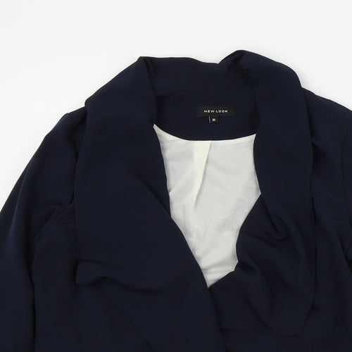 newlook Womens Blue   Jacket  Size 10