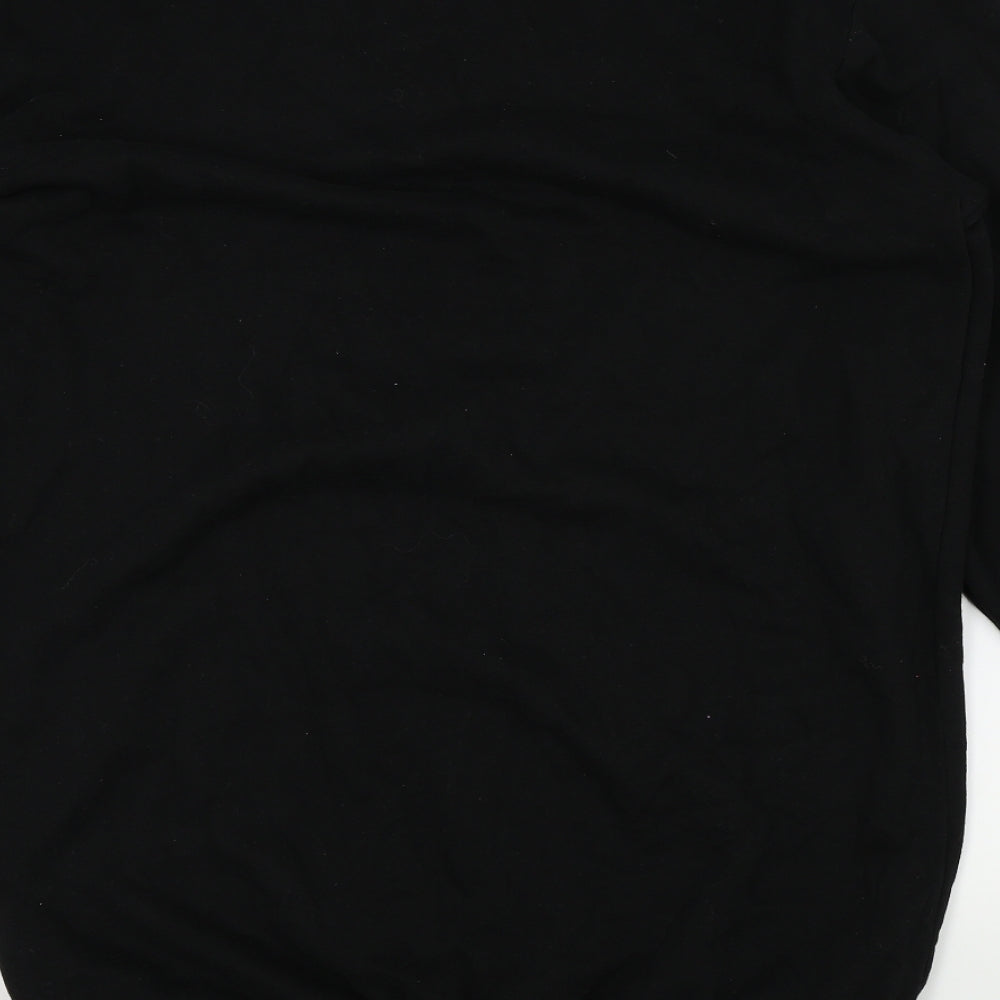H&M Womens Black   Pullover Jumper Size M