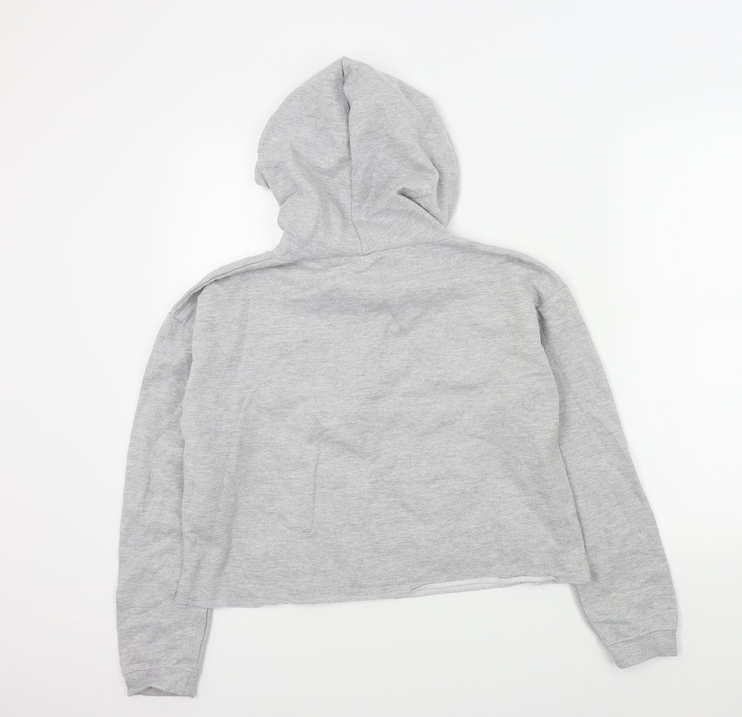 Just hoods Womens Grey Colourblock  Pullover Hoodie Size M