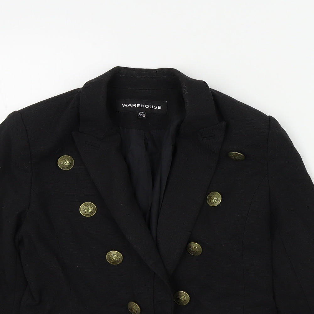wearhouse Womens Black   Jacket  Size 10