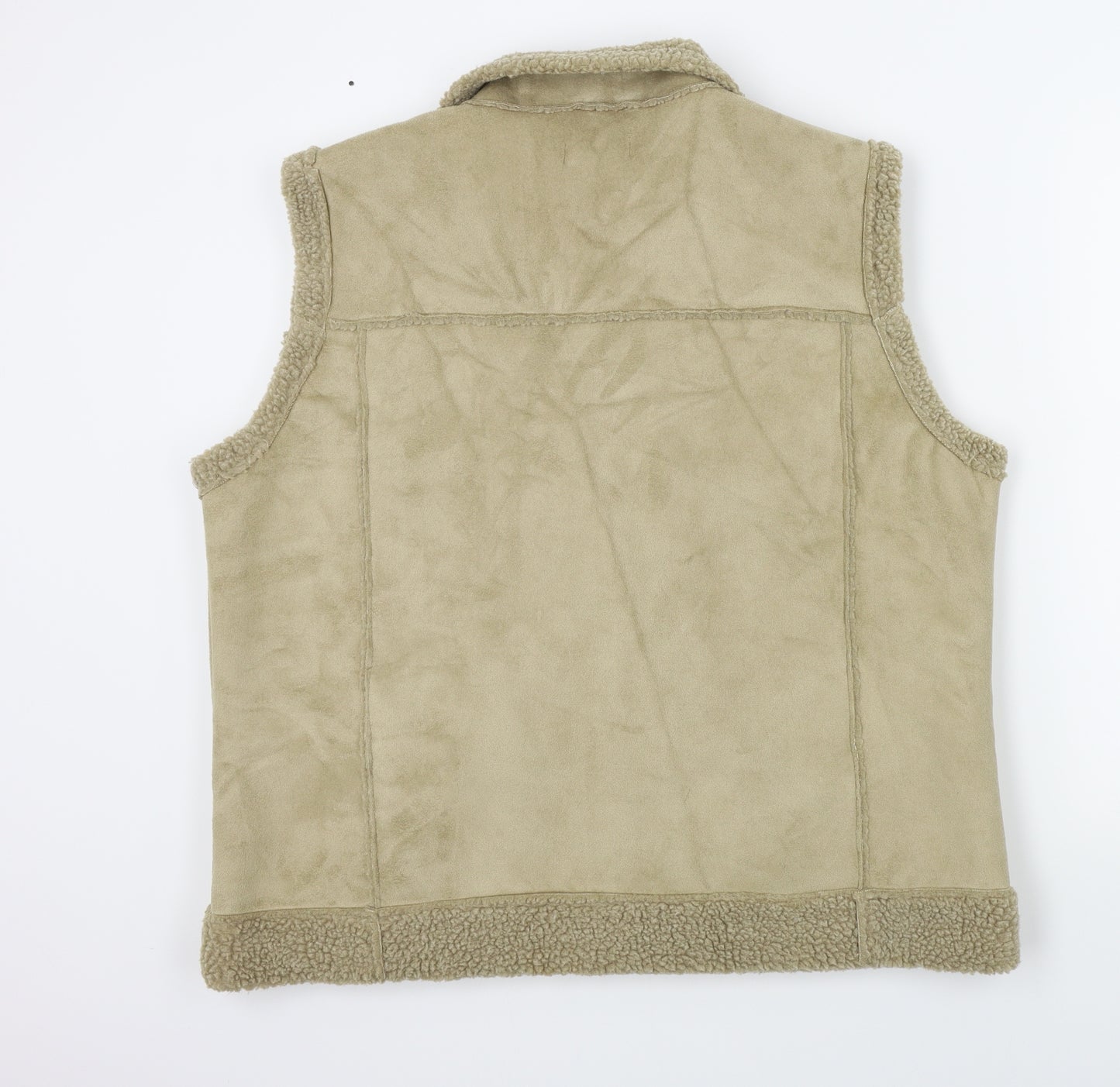 Bonmarché Womens Beige   Jacket Waistcoat Size L