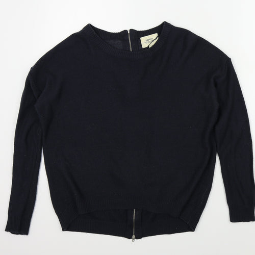 Papaya Womens Blue   Pullover Jumper Size M